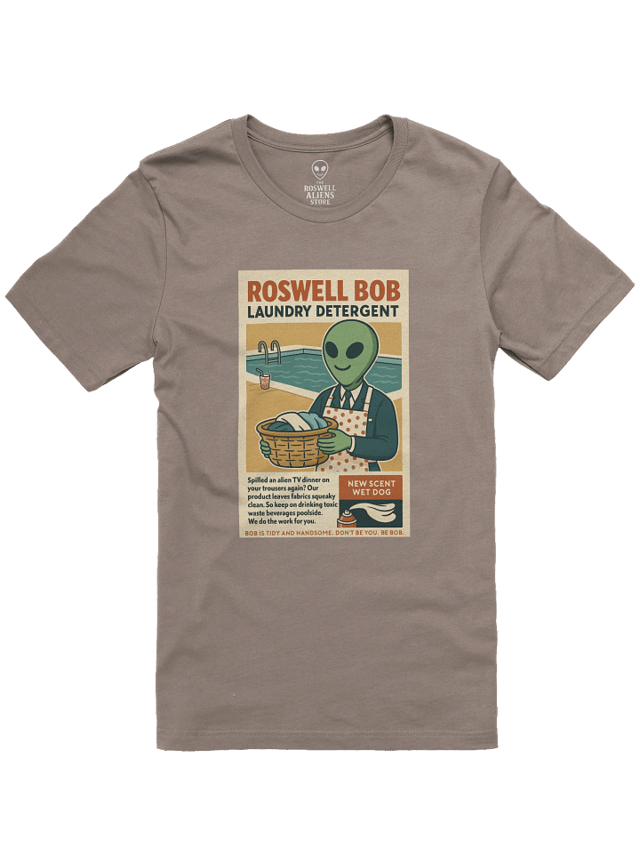 Laundry Detergent Roswell Aliens 1950's Retro Poster Unisex T-Shirt product image (121)
