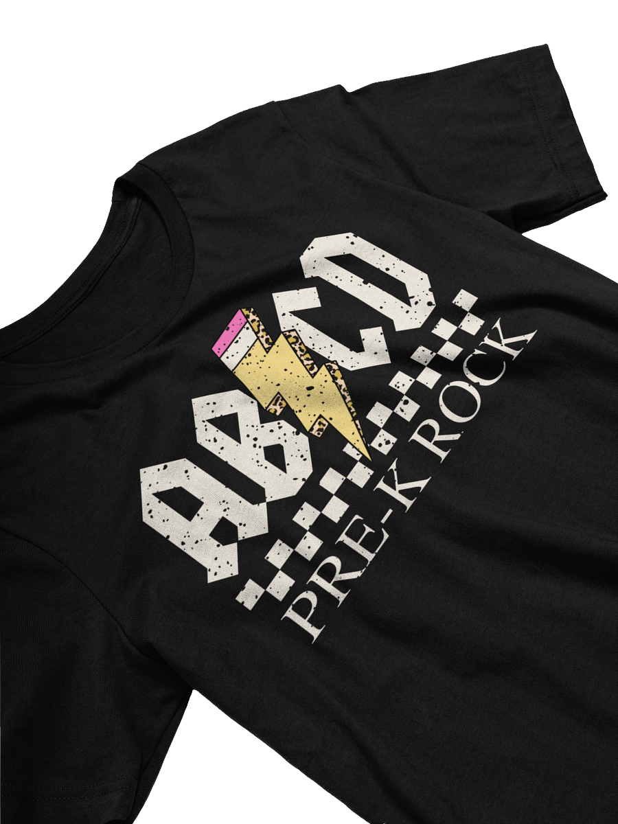 Teachers Rock Back to School ABCD Back in Class Unisex T-Shirt product image (3)