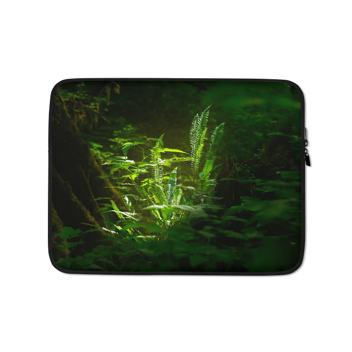 A little shot of sunshine in the wood's Laptop Sleeve product image (1)