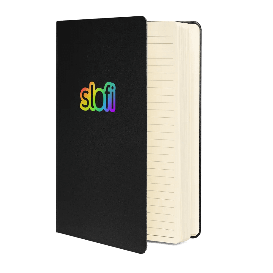 Slofi "Hyper Colour" Text Notebook product image (3)