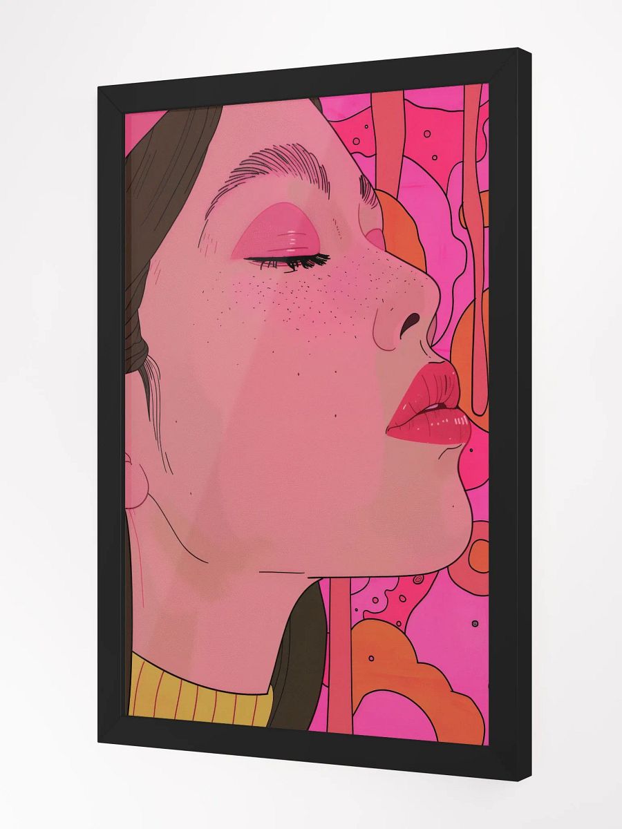 Dreamy Pop Art Vibes Poster - Framed product image (4)