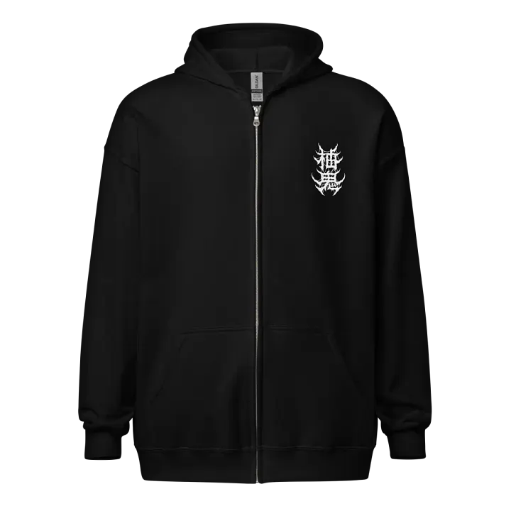 "DEATH METAL YUZU" - ZIP HOODIE product image (1)