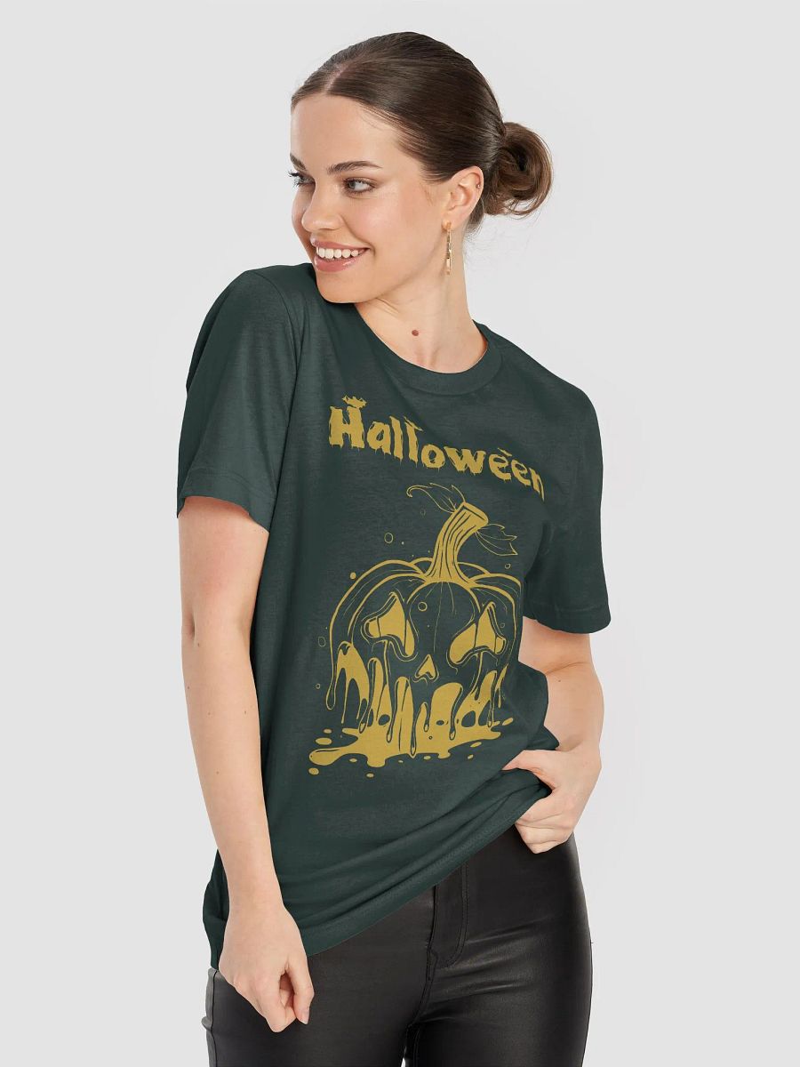 Decaying Pumpkin Halloween Tee product image (8)