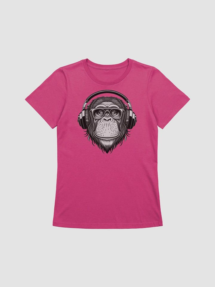 Monkey Business Womans T Shirt (Jagger Chimp) product image (2)