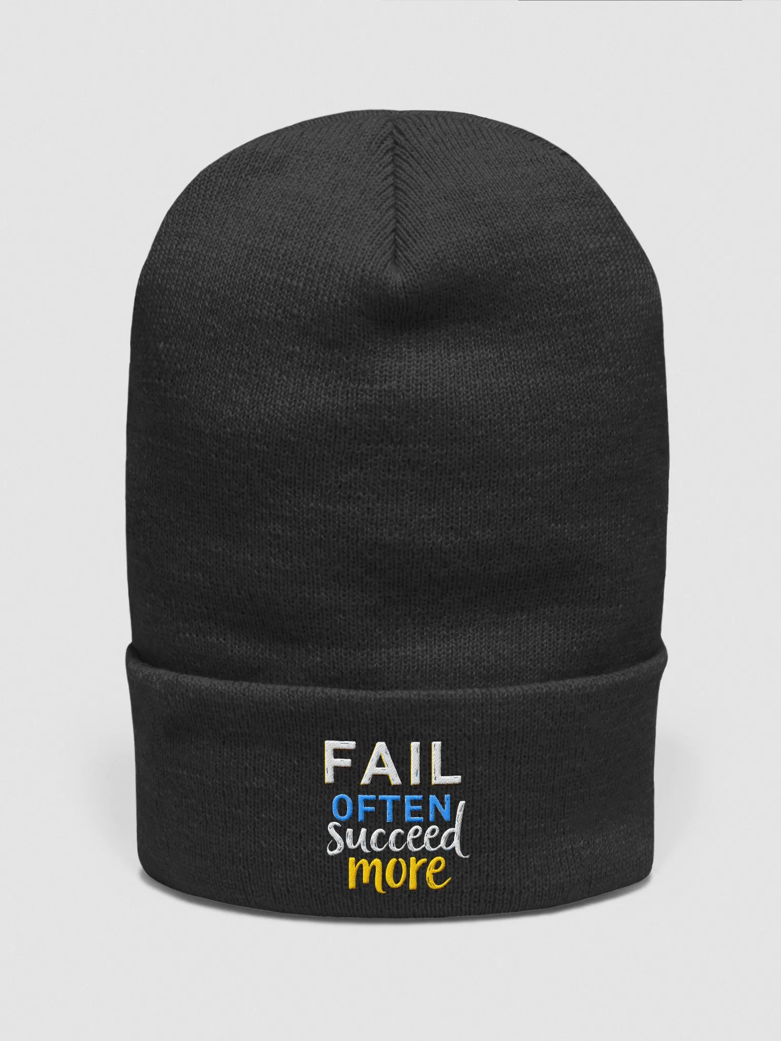 Fail Often, Succeed More Michael Jordan Inspirational Beanie – Embrace the Champion’s Mindset and Transform Your Life! product image (1)