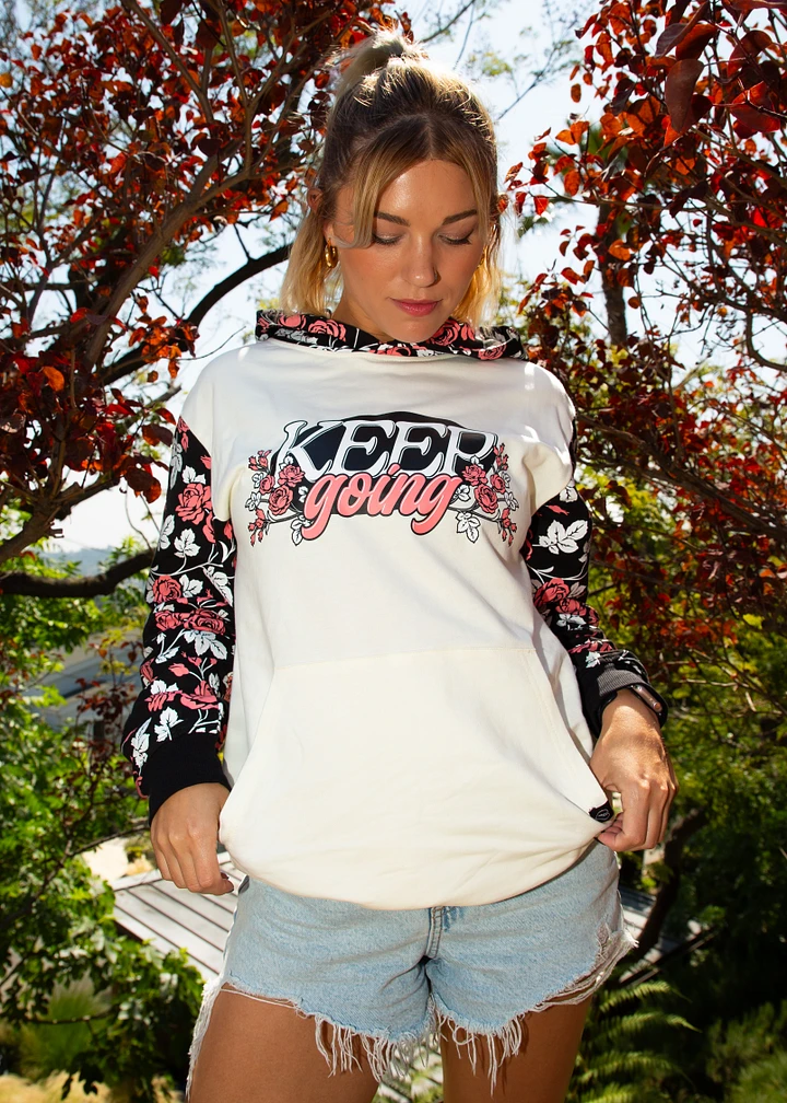 Keep Going Roses Hoodie product image (2)