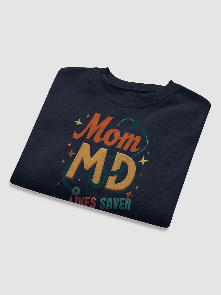 Mom MD Life Saver Fleece Crop Sweatshirt product image (40)