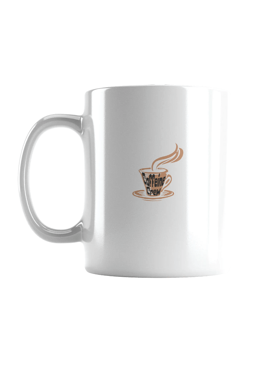 Caffeine Crew White Glossy Mug product image (18)