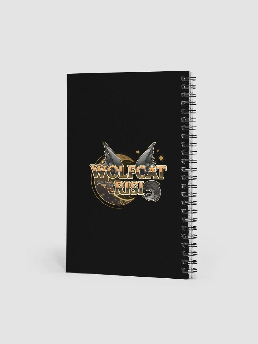 WolfcatRisi Big Bad Wolfcat Spiral-bound Notebook product image (2)