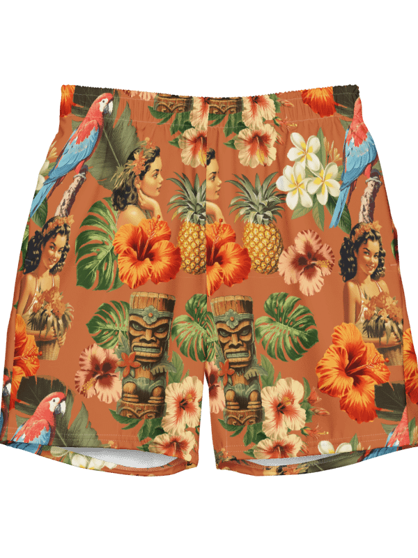 Vintage Aloha Tropical Swim Trunks product image (1)