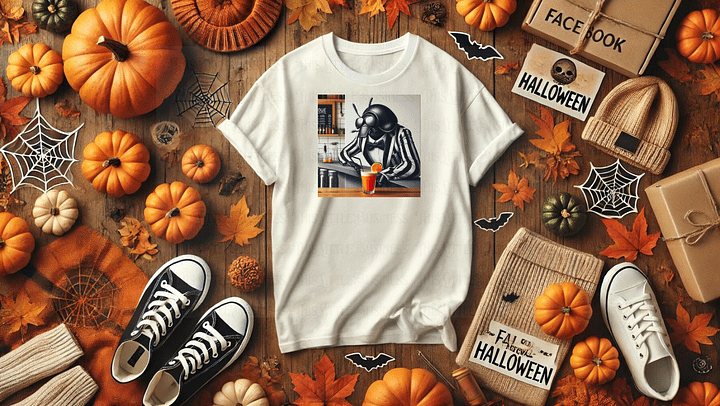 Spooky Season Just Got Better: Custom Beetlejuice-Inspired T-Shirts! product image (2)