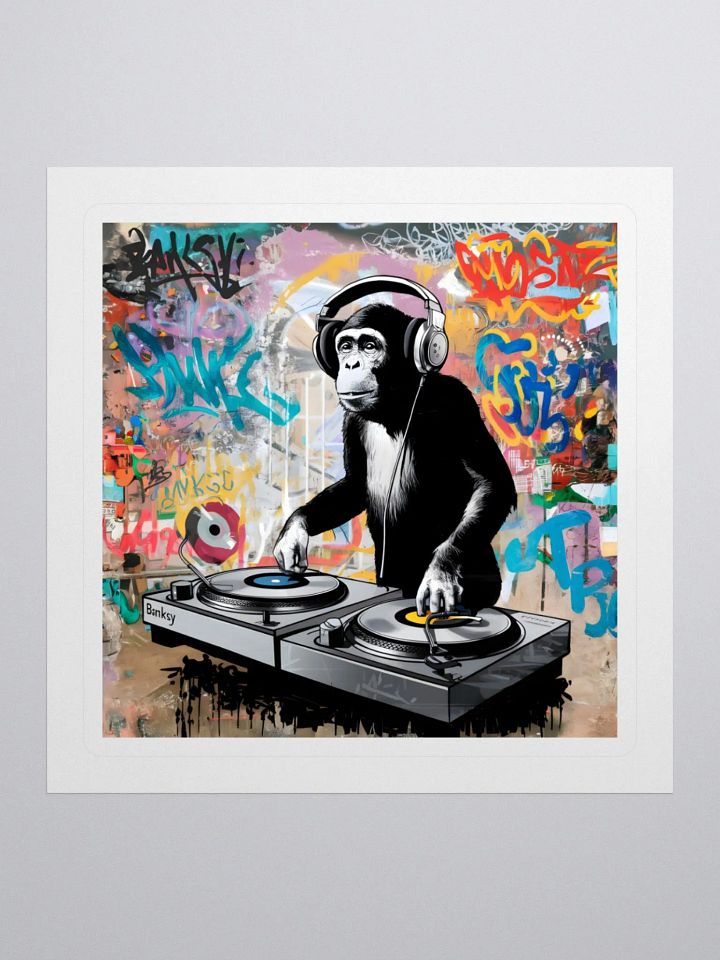DJ Chimp Graffiti Style Stickers product image (1)