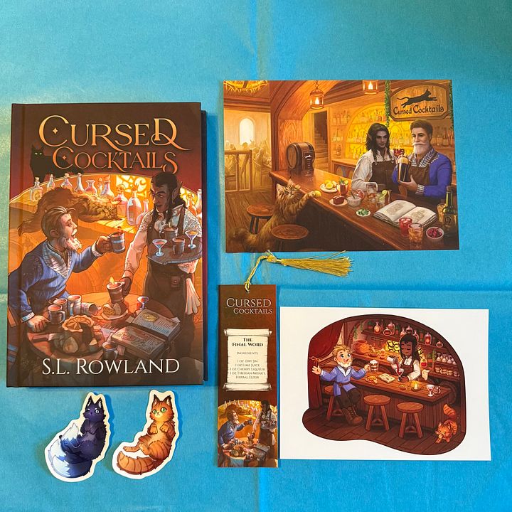 Cursed Cocktails Signed Hardcover product image (2)