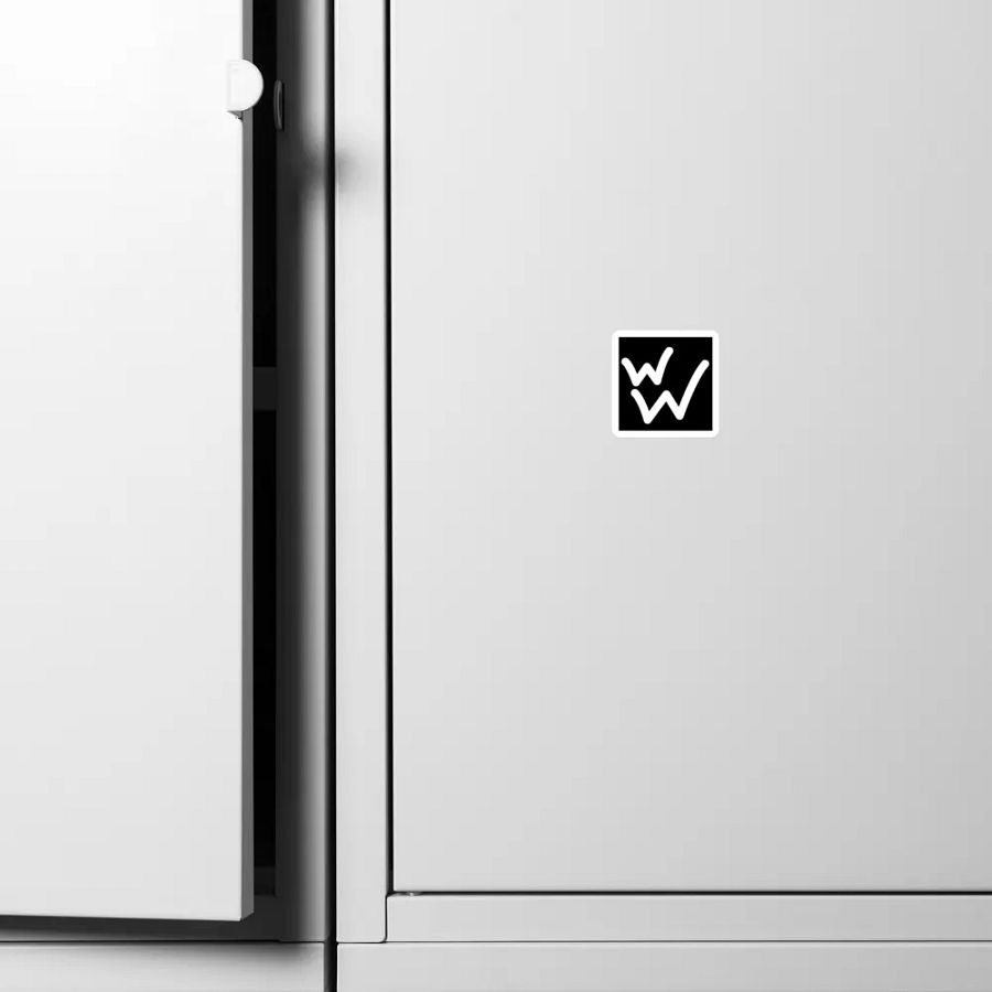WW Die-Cut Magnet (Logo) product image (8)