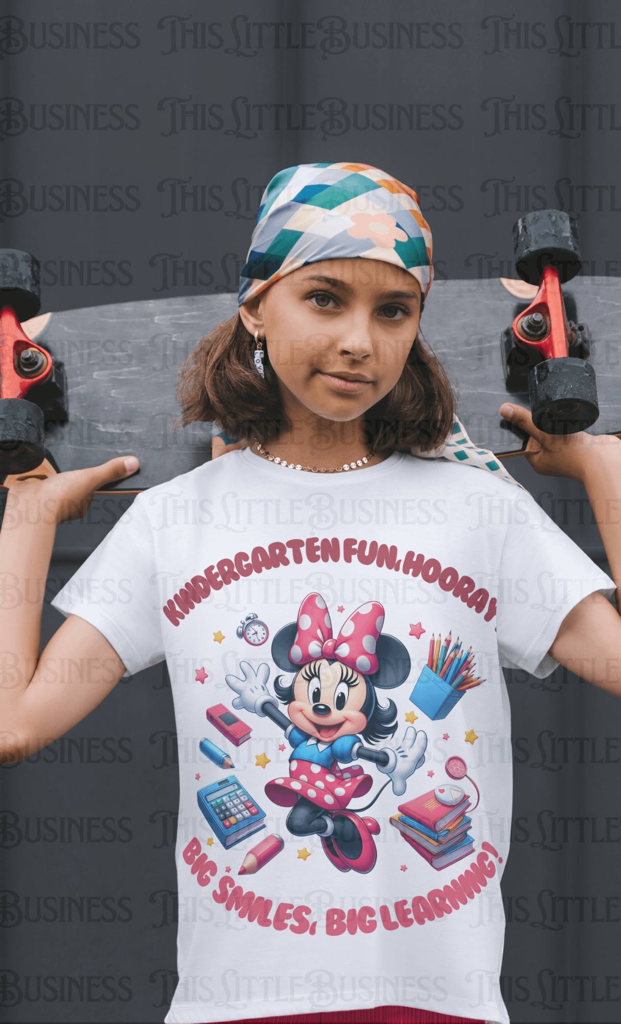 Custom Cartoon Superhero T-Shirts for Pre-K & Kindergarten: Personalized Fun in 100% Polyester product image (2)