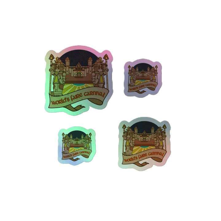 Welcome to Uldum - Holo Sticker Sheet product image (2)