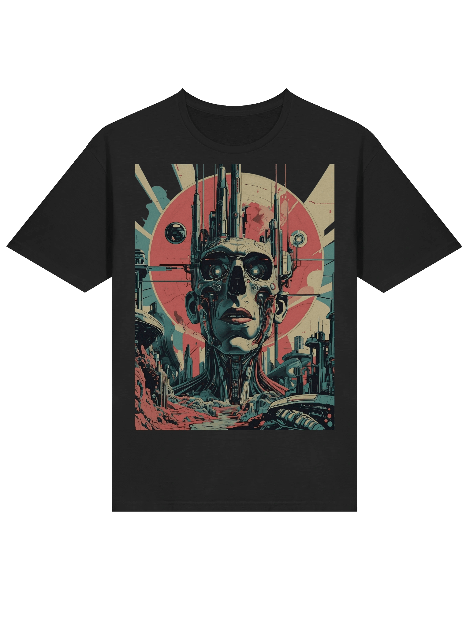 Retro-Futuristic Overlord T-Shirt product image (4)