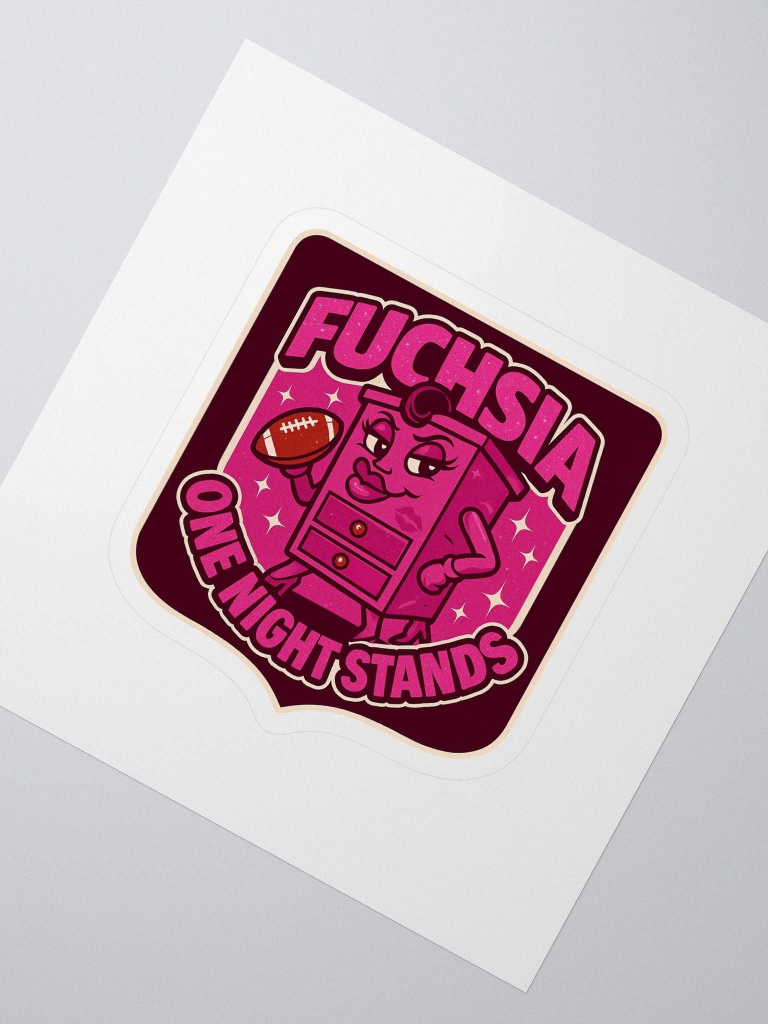 Fuchsia One Night Stands - Sticker product image (2)