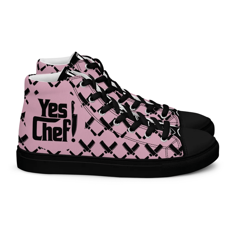 Yes Chef High Top Pink Black/Black Female product image (2)