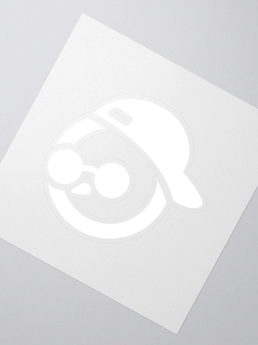 Frosty Sticker (White) product image (2)