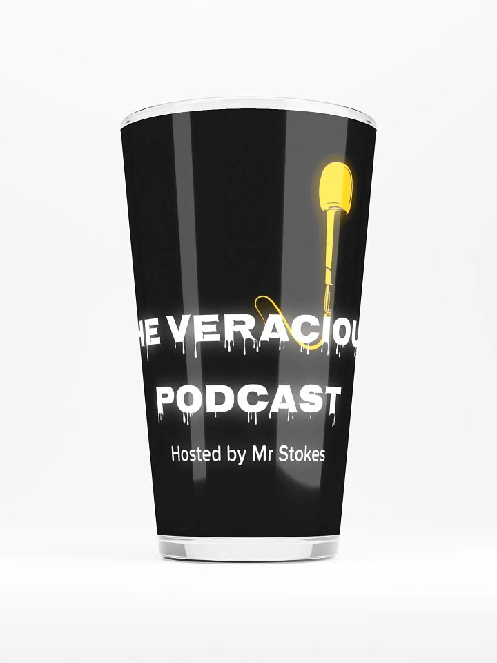 The Veracious Podcast Shaker Glass product image (1)