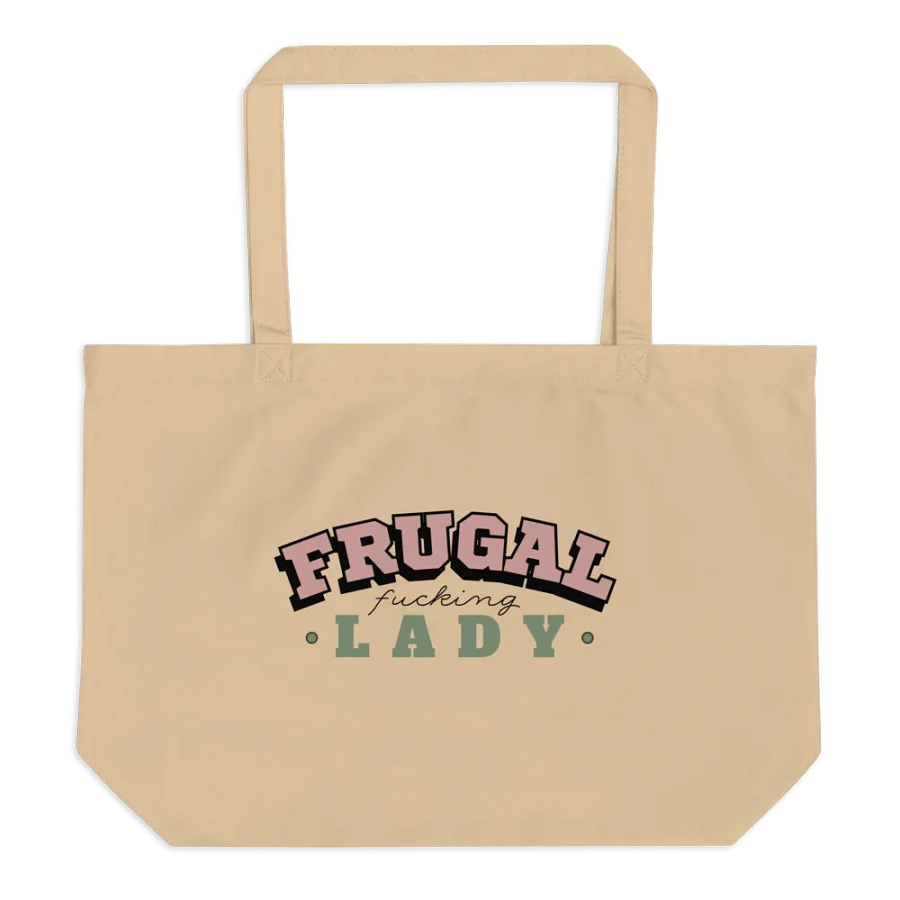 FRUGAL FUCKING LADY TOTE product image (1)