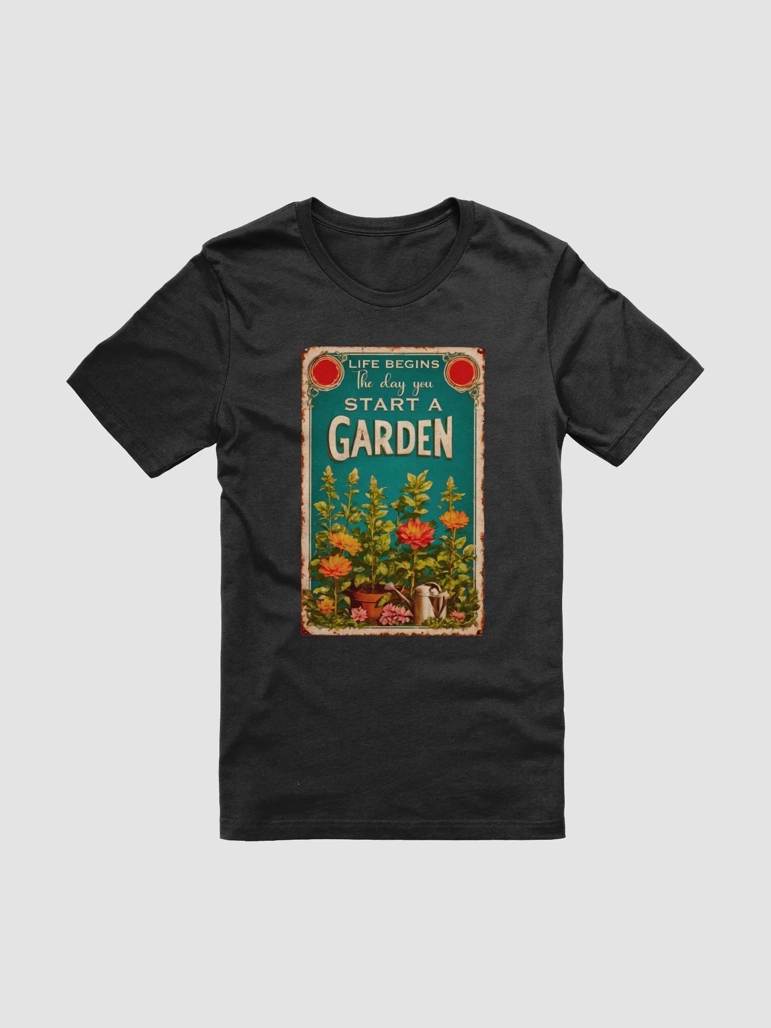 Life begins, gardening T-shirt product image (4)