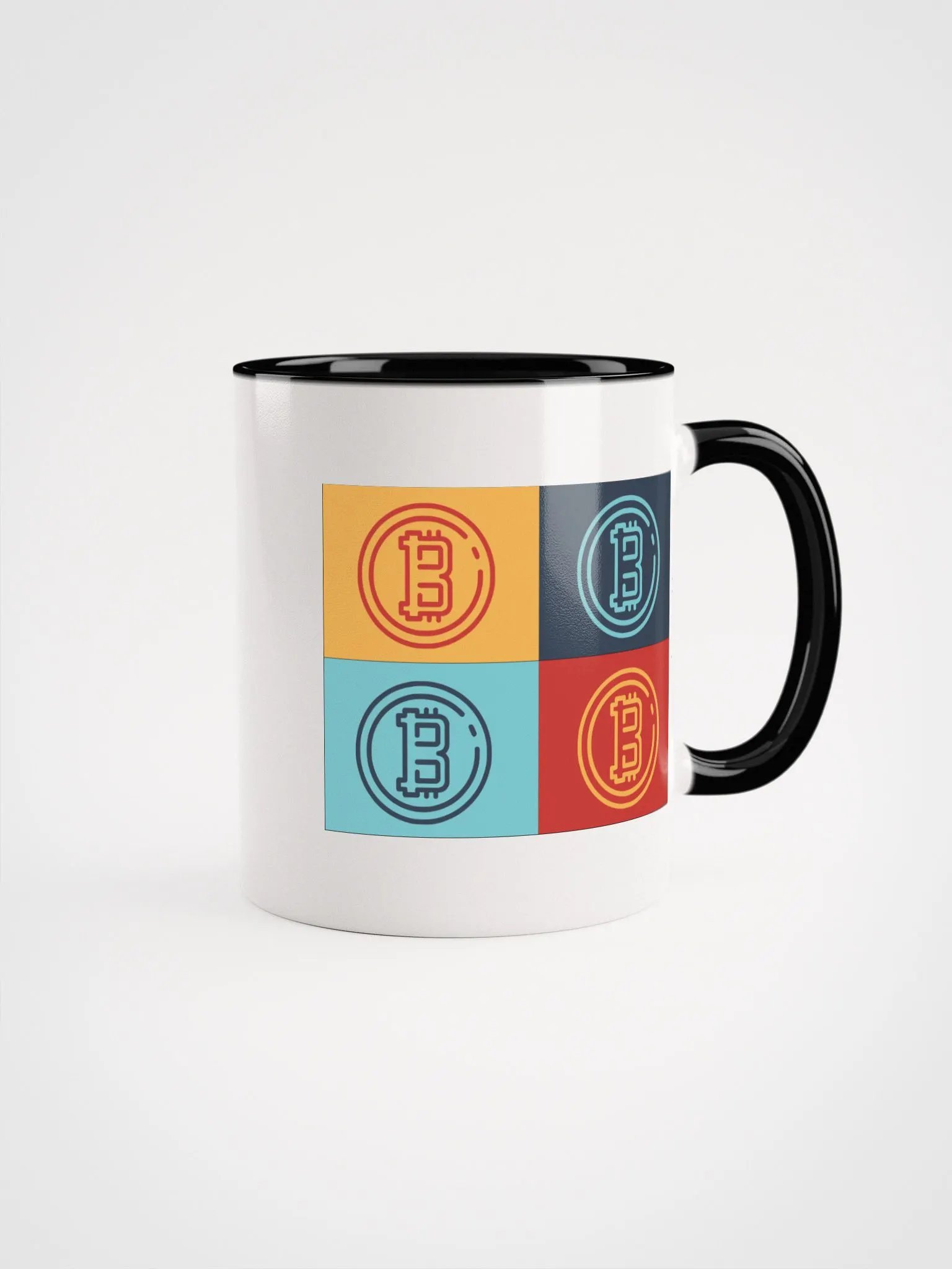 Bitcoin Pop Art Ceramic Mug product image (4)