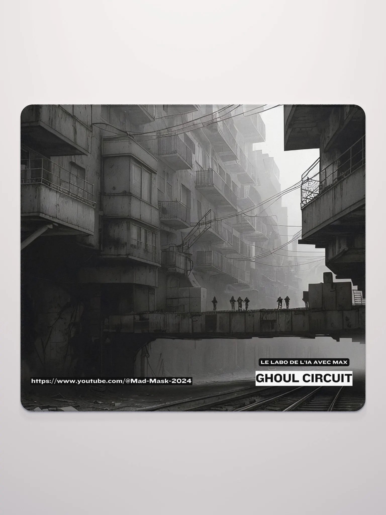 Mouse Pad Gaming Ghoul Circuit product image (2)