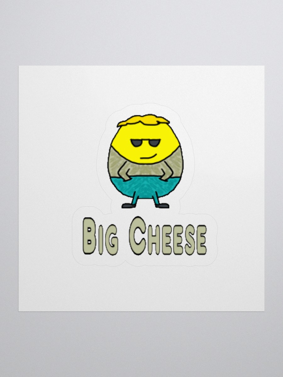 big cheese sticker product image (2)
