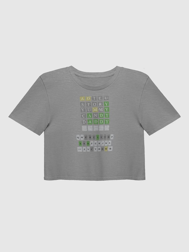 Wordle Cropped Top product image (1)