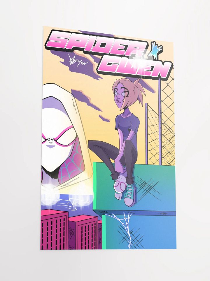 Spider-Gwen Sunset !!! Poster product image (2)