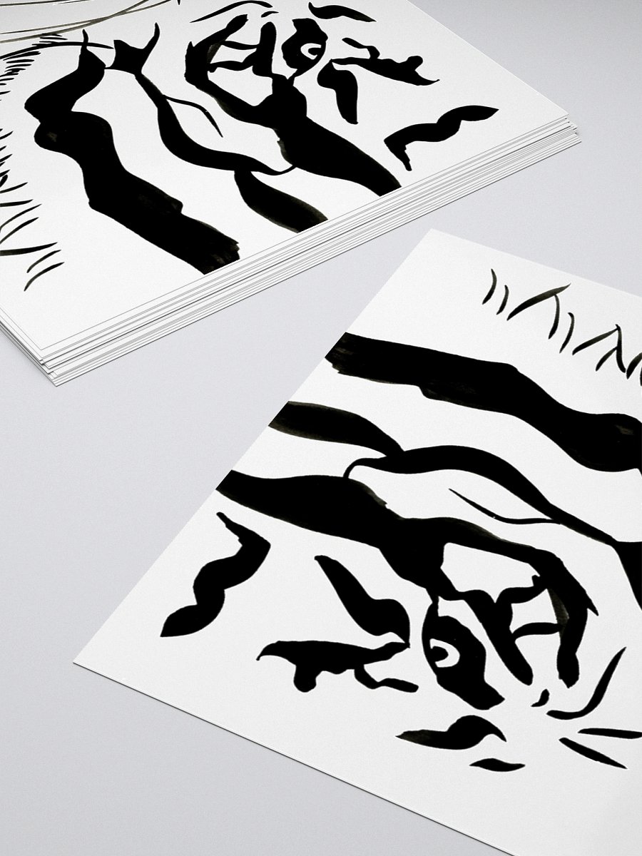 Face Of The Tiger Sticker product image (12)
