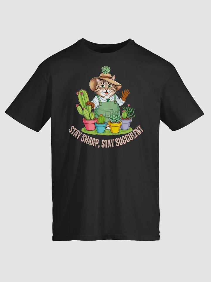 Stay Sharp, Stay Succulent Unisex Shirt product image (2)