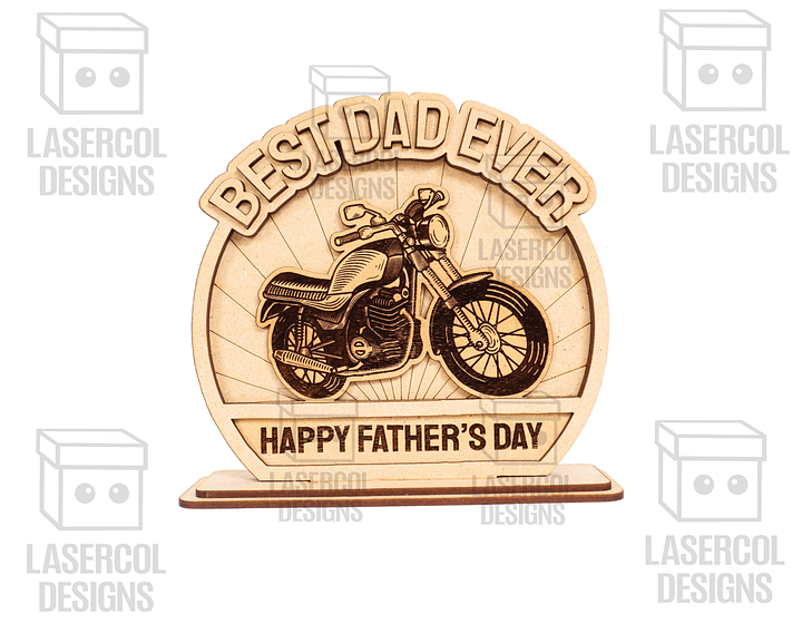 Father's Day Gift Plaque Bundle (Set 1-2) - Laser Cut Files product image (2)
