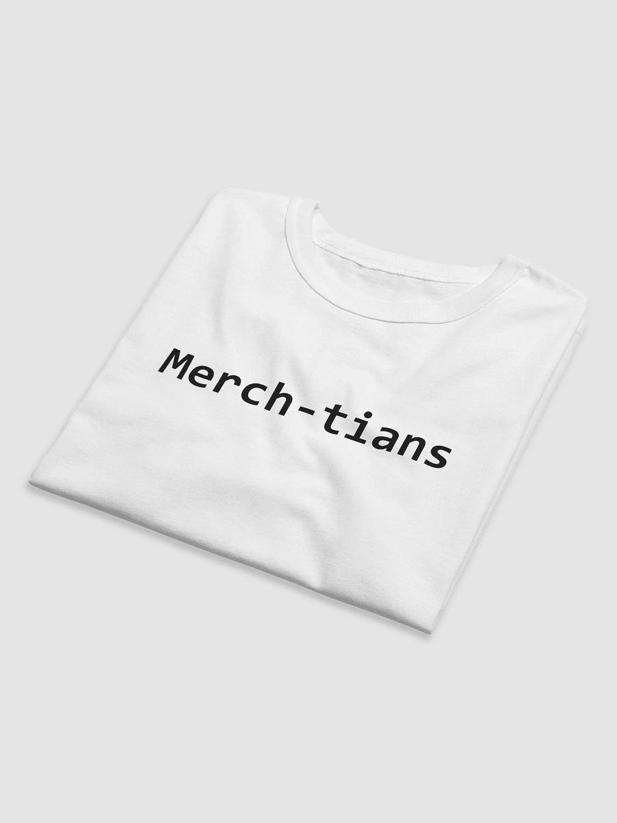 Merch-tians: Space Gear Tshirt (White) product image (5)