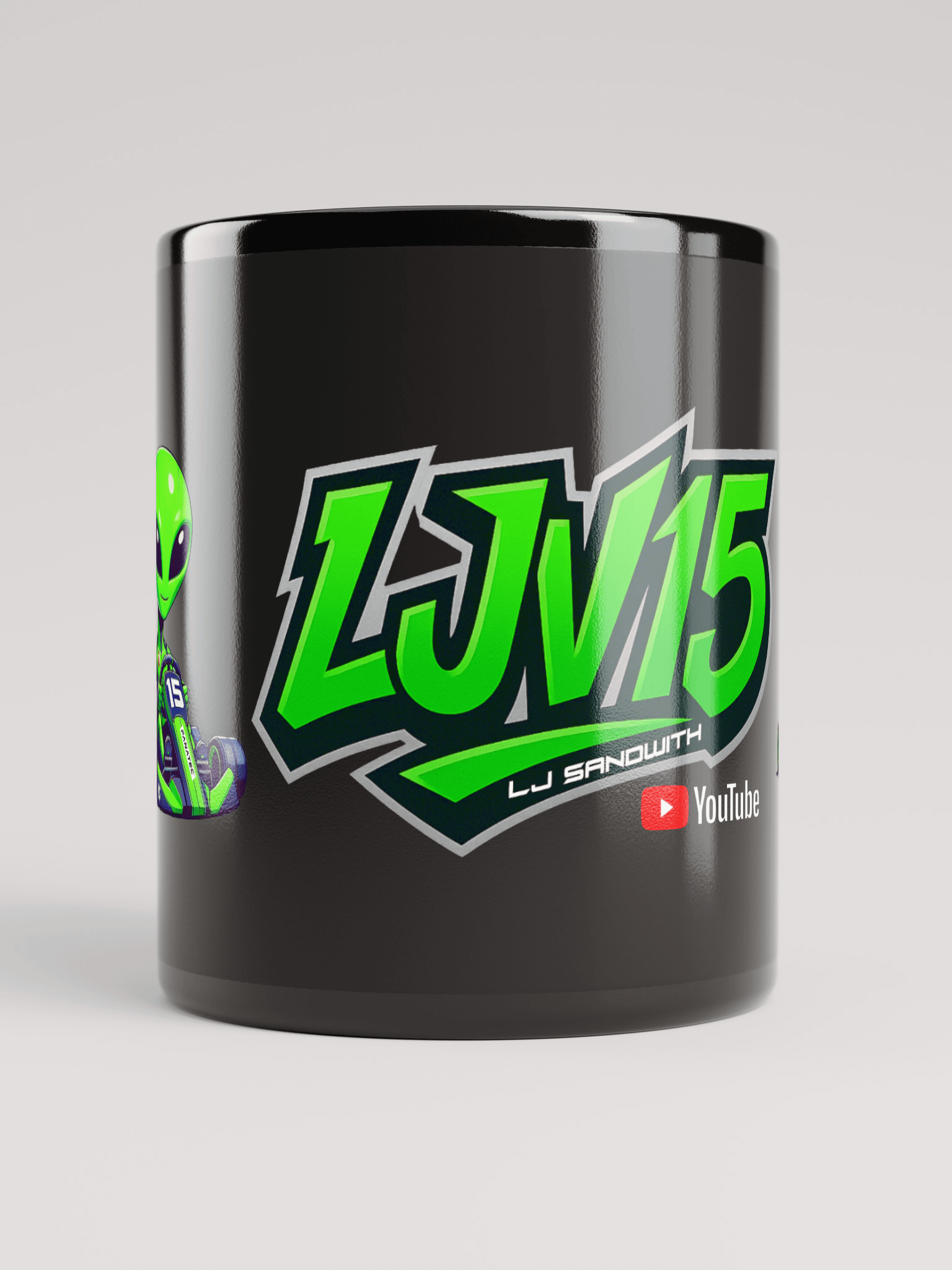 LJv15 Mug – Bob the Alien Edition product image (1)