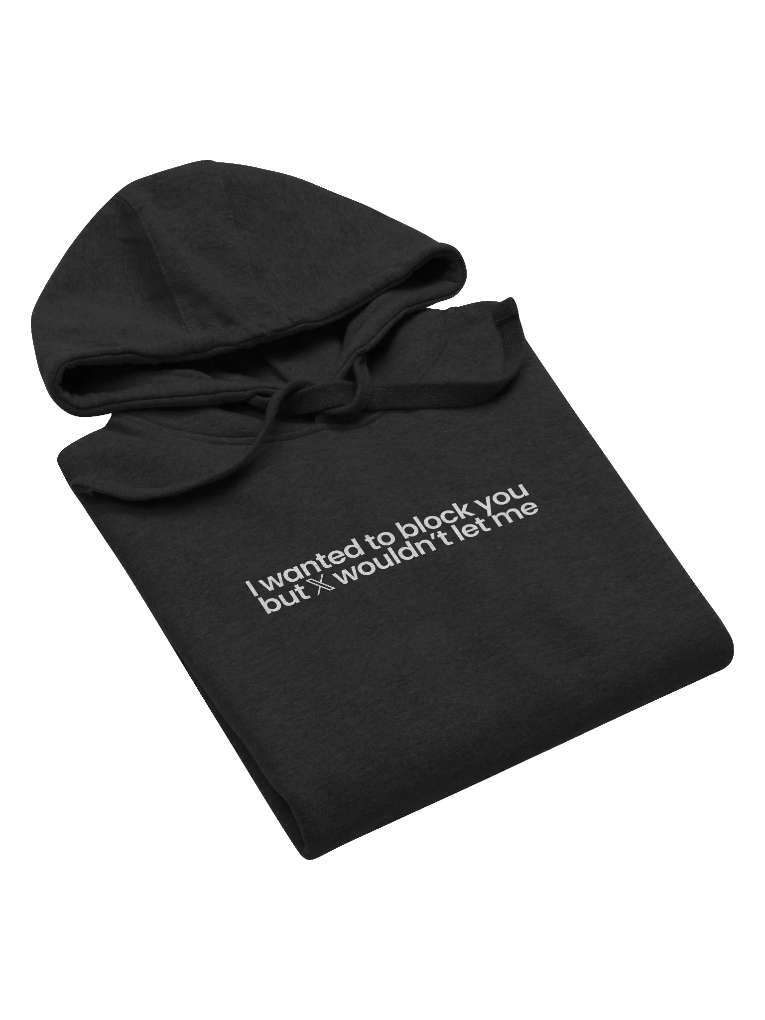 Blocked On X Hoodie - Black product image (5)