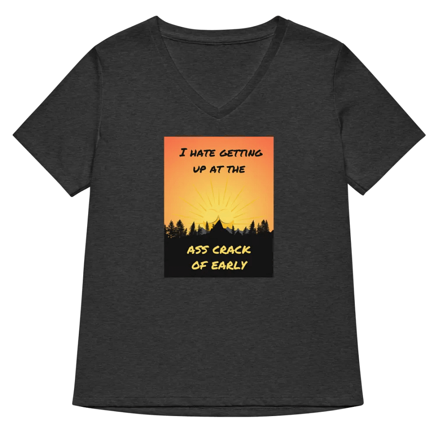 V-Neck T-Shirt - Ass Crack of Early product image (30)