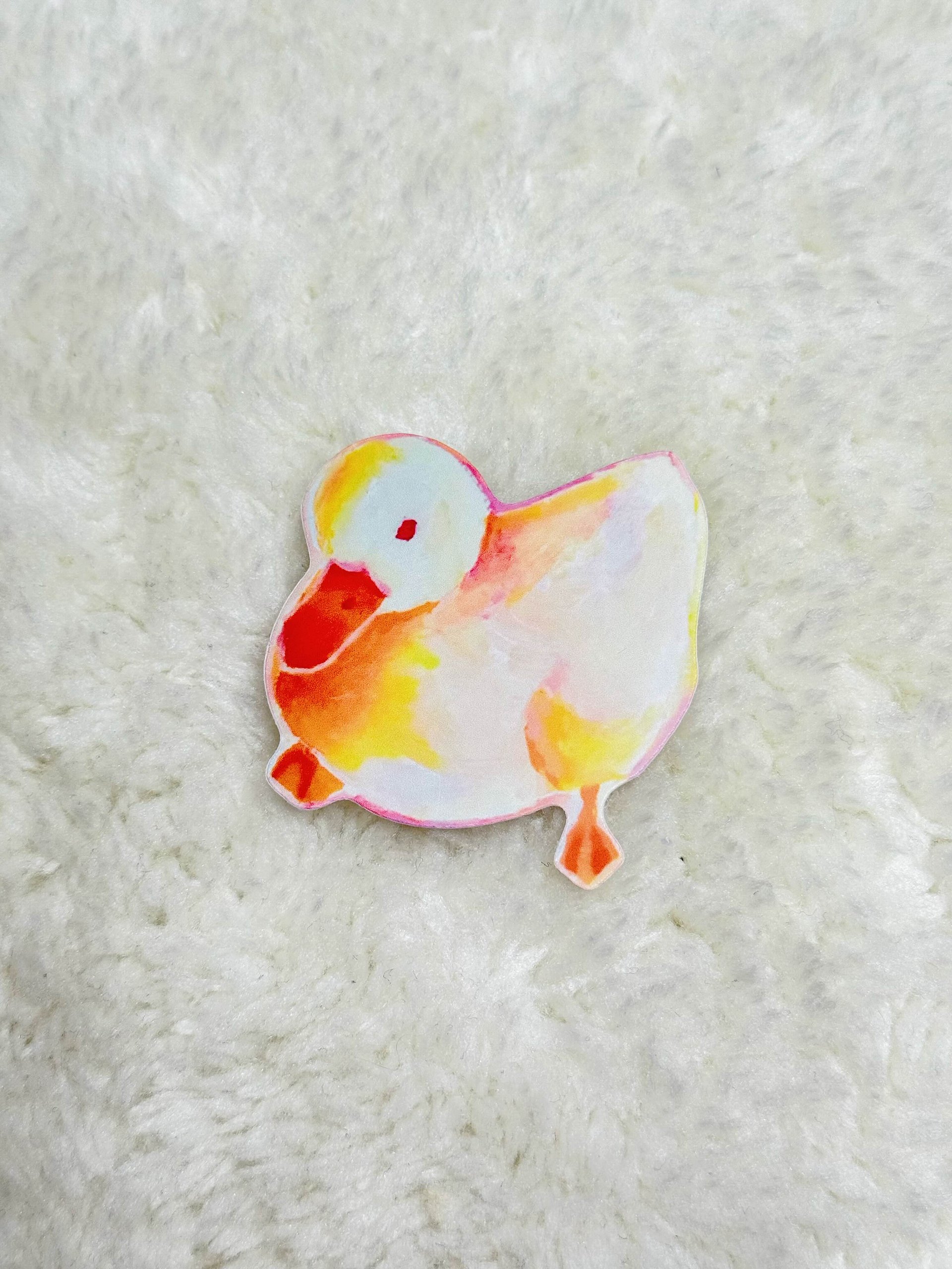 Paint Duckie Matte Sticker product image (1)