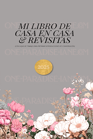 Mi Libro de Casa en Casa y Revisitas | 2025 | Libro Digital product image (1)