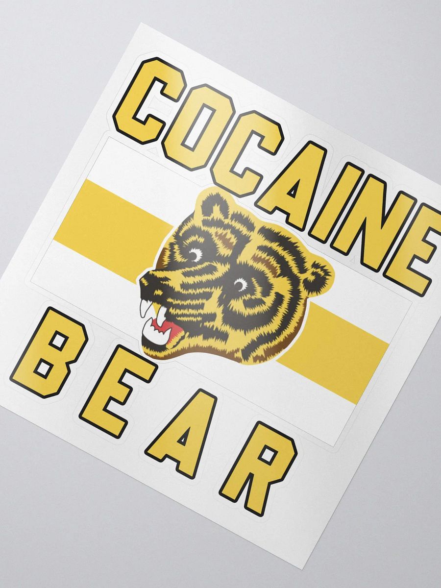 COCAINE BEAR v1 Sticker product image (2)