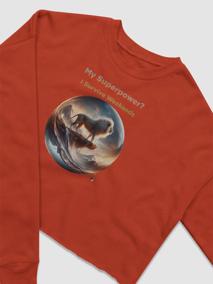 Majestic White Lion Glow Fleece product image (11)