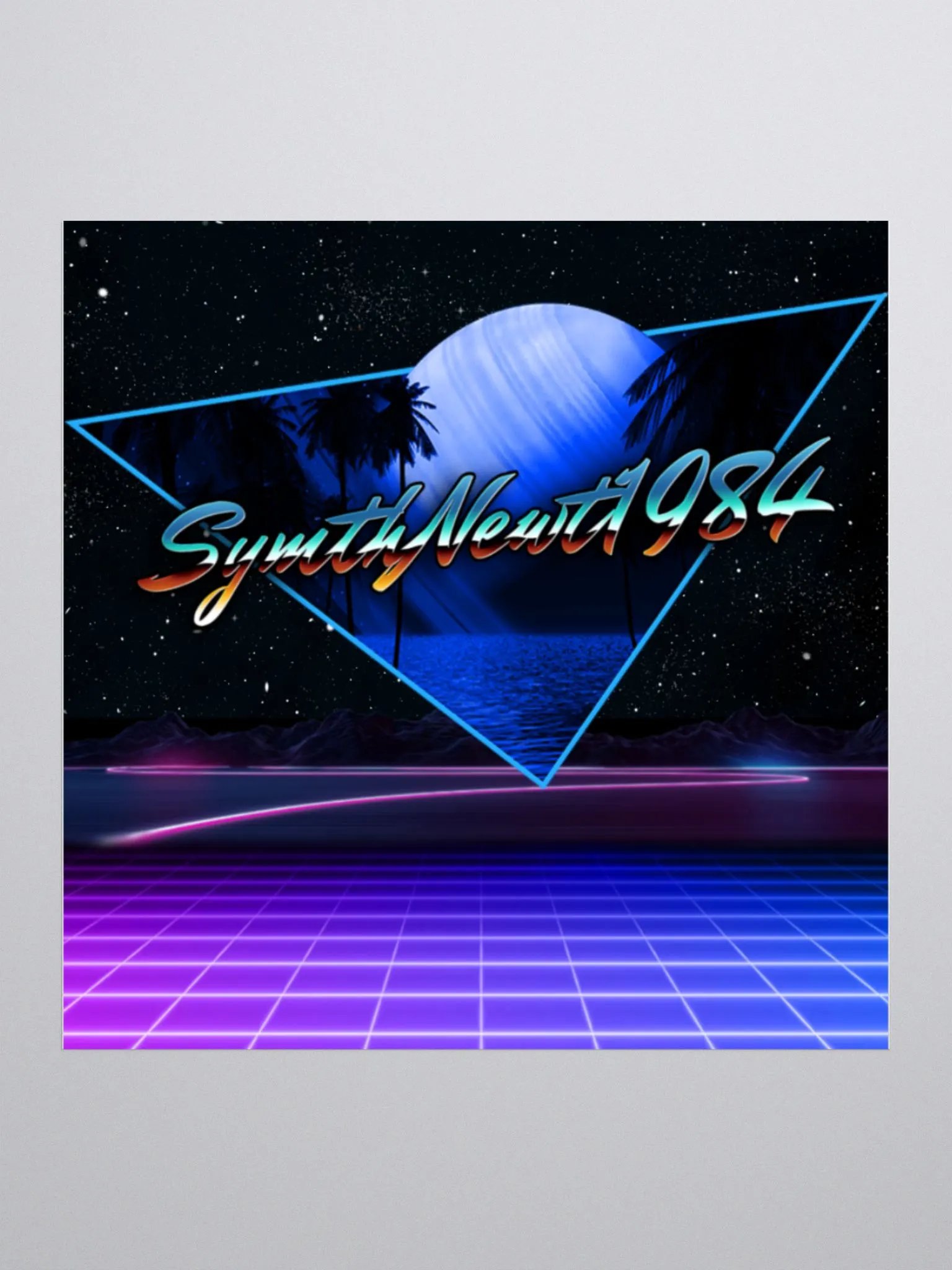 SynthNewt Galaxy Sticker product image (1)