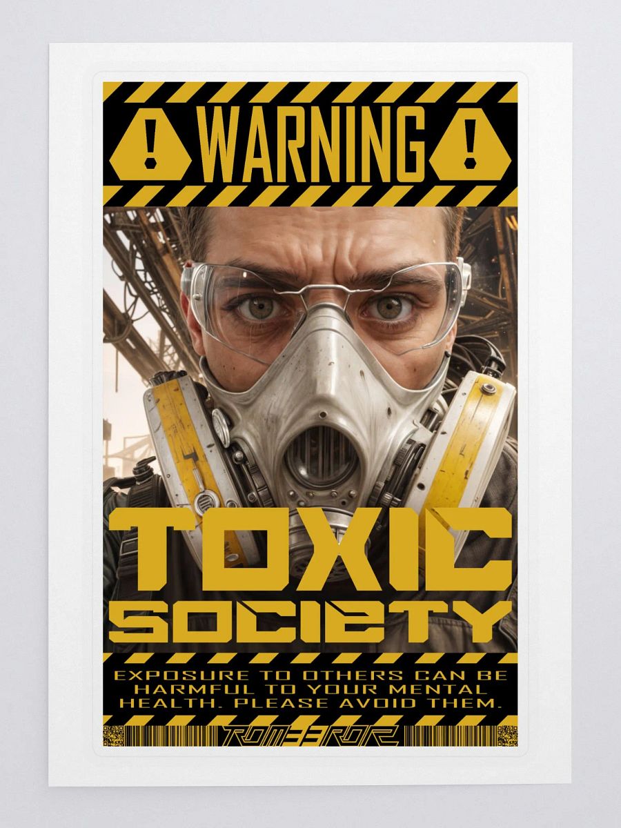 TOXIC SOCIETY Sticker product image (3)