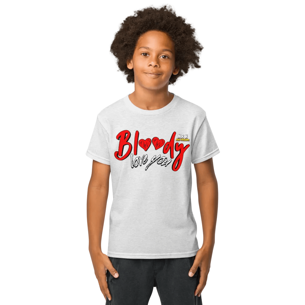 Bloody Love Youth Sports Tee product image (9)