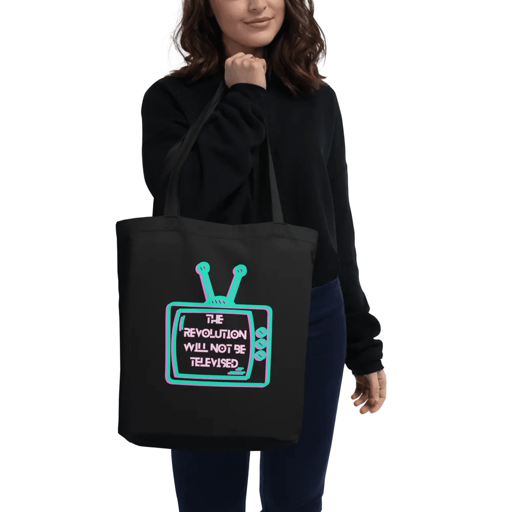 The Revolution Will Not Be Televised Tote Bag product image (3)