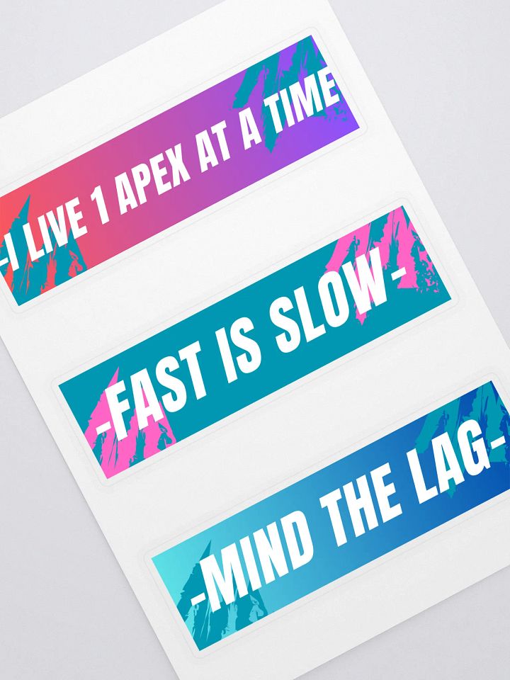 SIMNICKMOTORSPORTS New Sticker Pack product image (1)