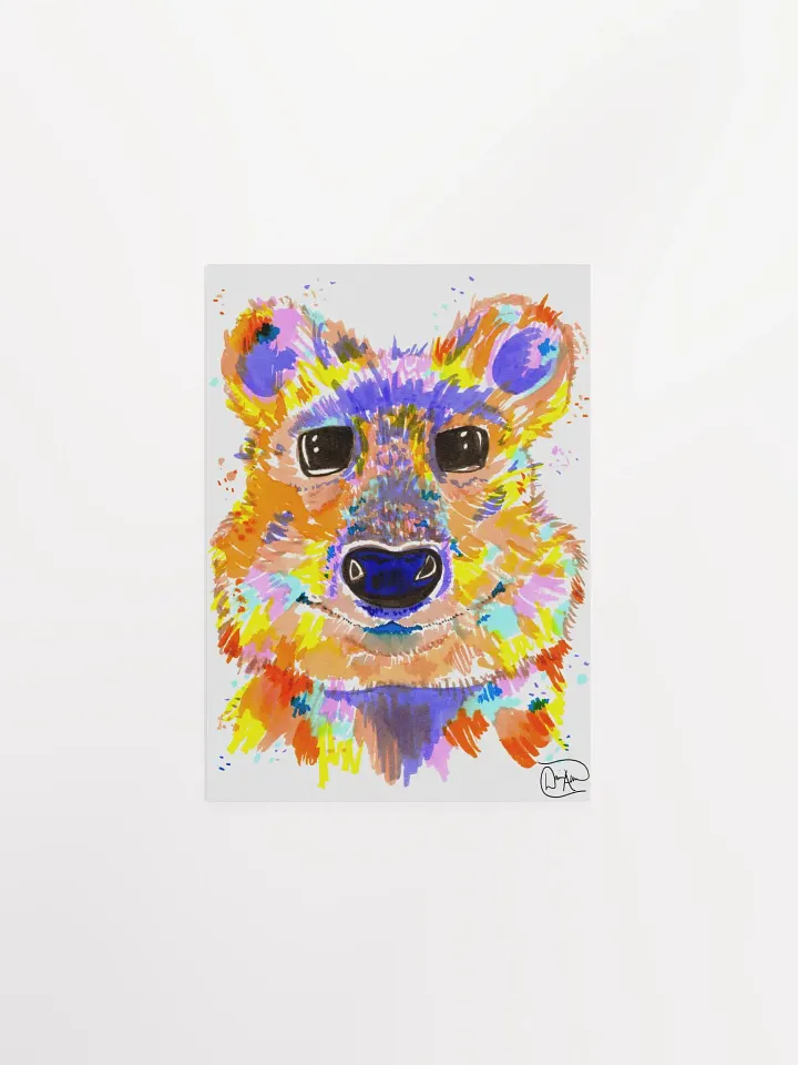 Quokka Watercolour Print product image (1)