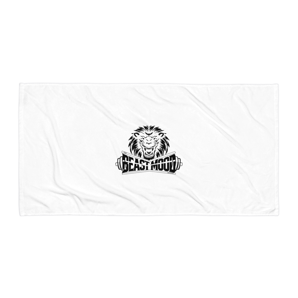 Beast Mood White Towel product image (1)